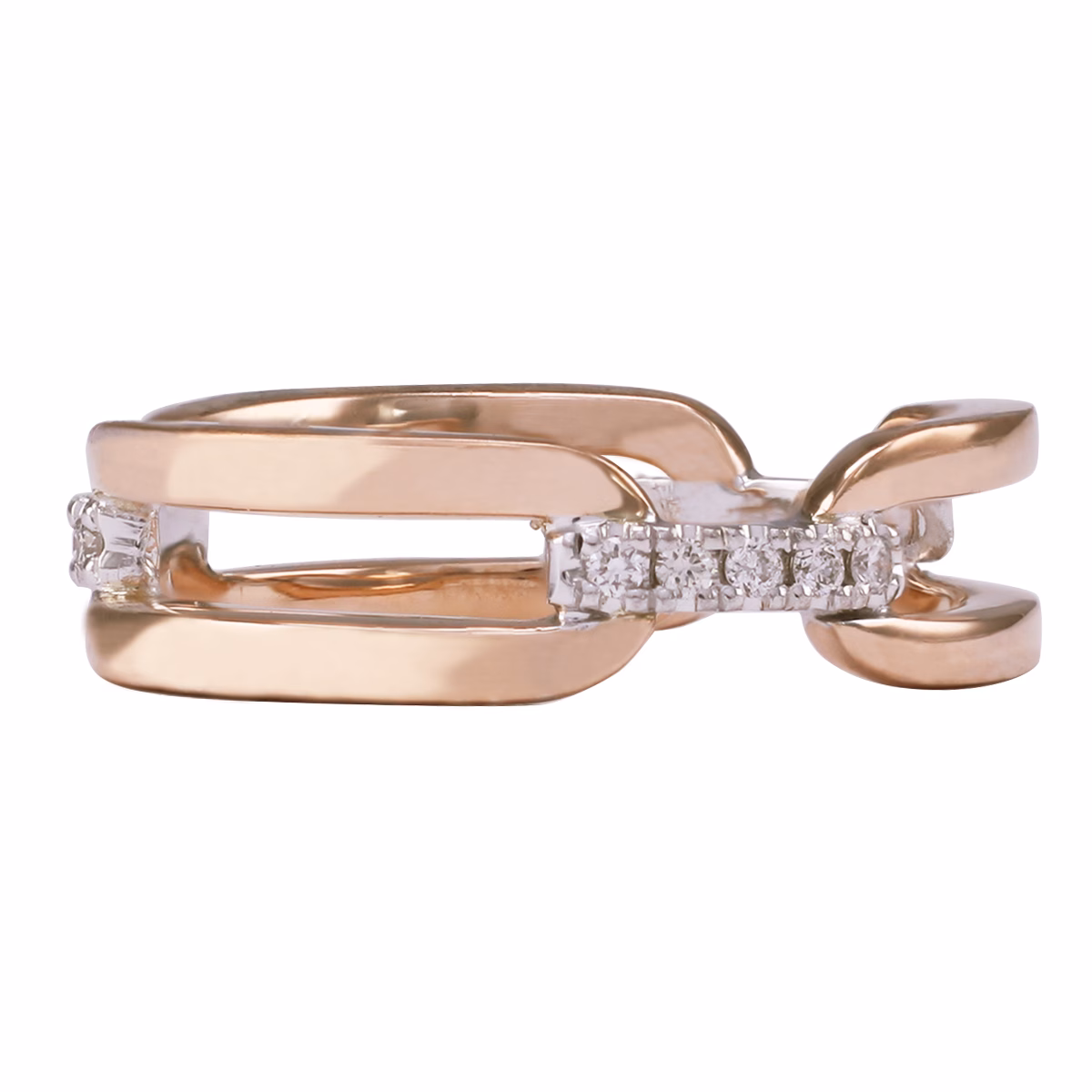 RUSTICANA BAND RING Side View