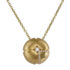LILAC LARGE PENDANT Yellow Gold 001