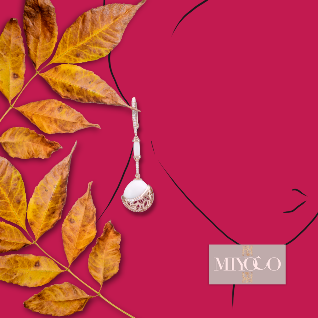 Bayside Snow Earrings Limited Edition in Autumn