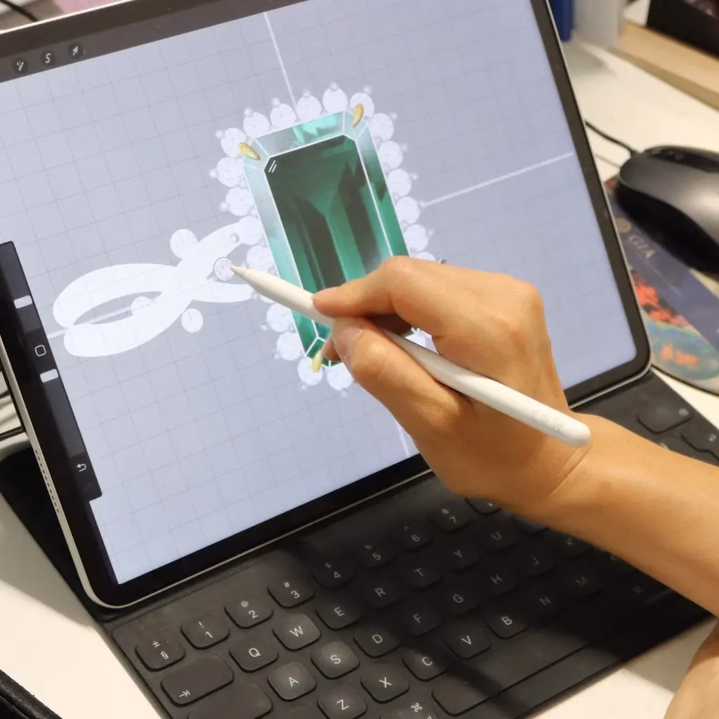 Bespoke Desing Process with Procreate