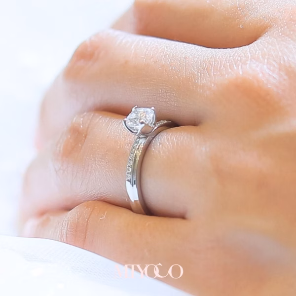 Engagement Ring - Happy Tulip Personalized Design
