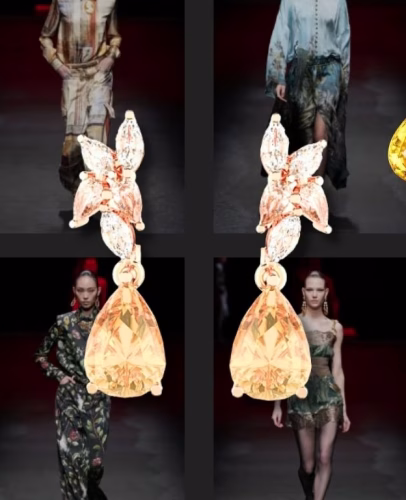 CItrine Jewelry with Autumun Fashion Cavalli AW 2026