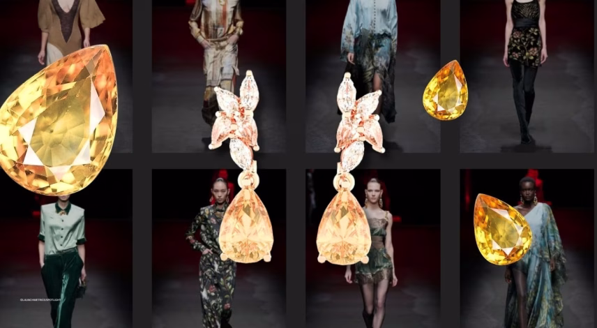 CItrine Jewelry with Autumun Fashion Cavalli AW 2026