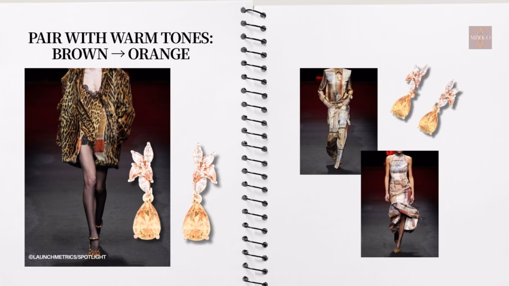 How to Style Citrine Jewelry with Your Wardrobe - warm tone