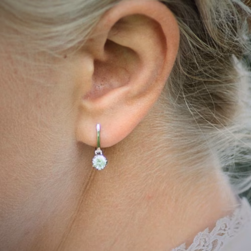 Happy Tulip Earring For Wedding Day