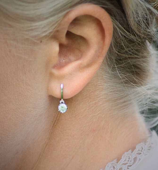 Happy Tulip Earring For Wedding Day