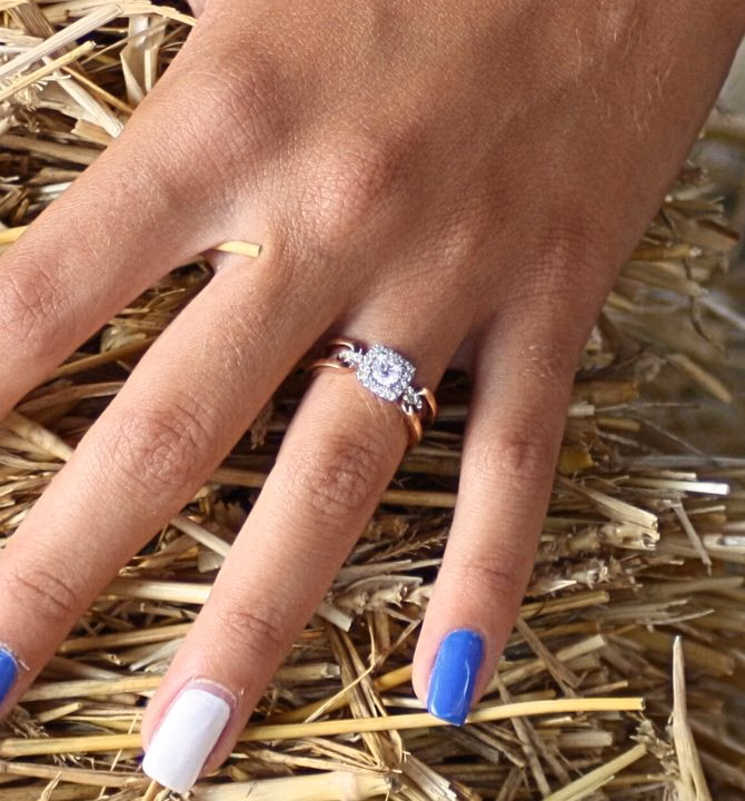 Rusticana - Modern Vintage Grace Engagement Ring