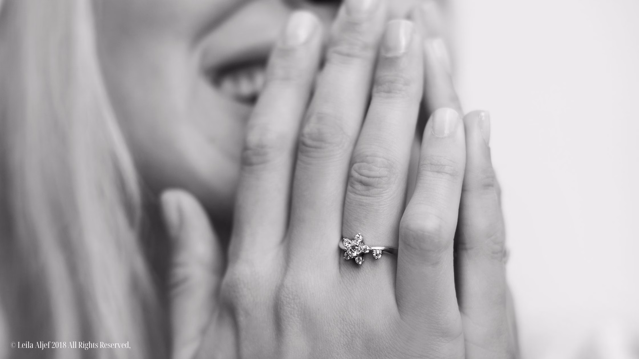 Nature Inspired Designers Engagement Ring